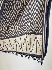 Ikat Beach Towel Sarong in Cactus