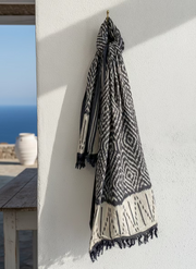 ikat towel, iridescent sea, 
south fremantle 