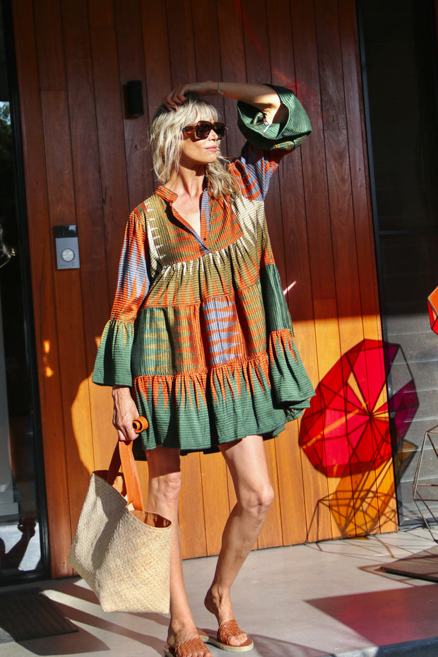 Marrakech Dress in Sunburnt