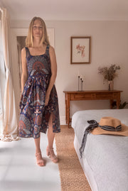 Paxos Midi Dress in Bluebird
