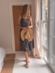 Paxos Midi Dress in Bluebird