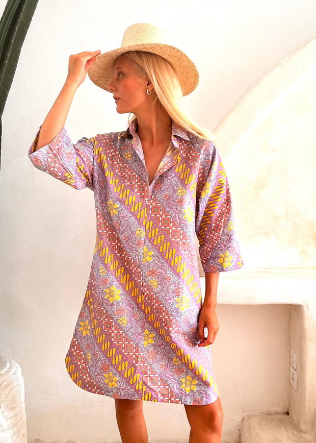 Oversized Beach Shirt Dress - Endless Summer