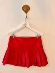 Hot Pink Silk Tennis Skirt - Iridescent sea  fremantle