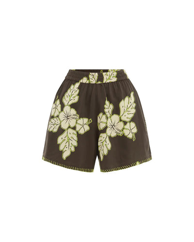 ITS NOW COOL Vacay Short in Hibiscus