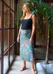 Batik Midi Skirt
