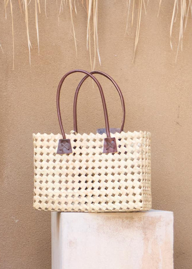 Palm Basket in Natural