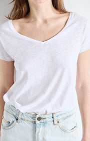 American Vintage Jacksonville Short Sleeve Tshirt in white