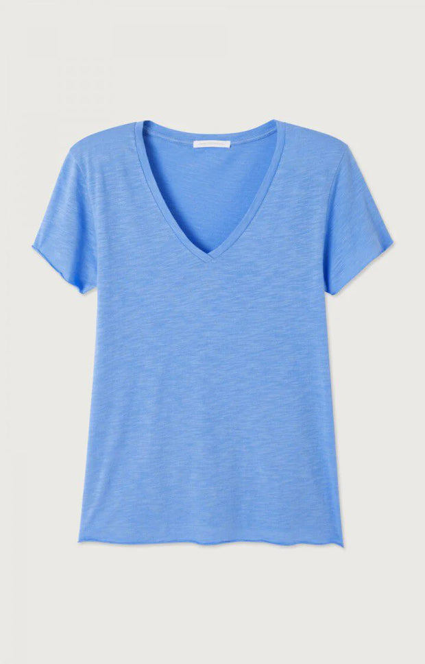 American Vintage Jacksonville Short Sleeve Tshirt in Celestial