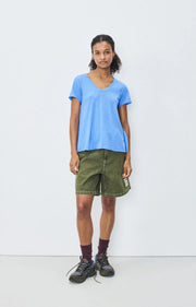 American Vintage Jacksonville Short Sleeve Tshirt in Celestial