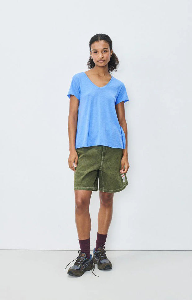 American Vintage Jacksonville Short Sleeve Tshirt in Celestial
