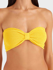 HUNZA G Jean Bikini in Sunflower