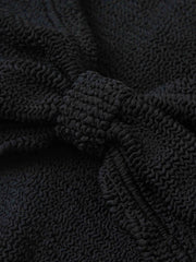 HUNZA G Jean Bikini in Black