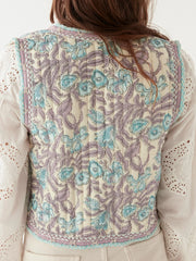 MAISON HOTEL The Karina Vest - Hawaiian Blue