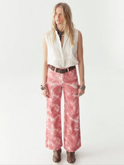 MAISON HOTEL The Samsa Blouse in Cloudy Shell