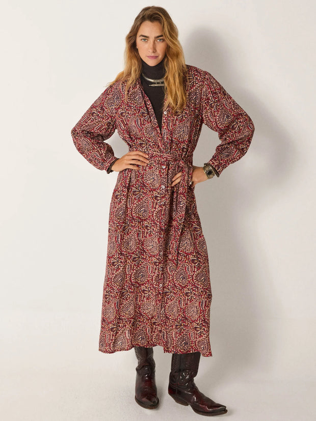 MAISON HOTEL Aretha Dress in Johnny Walker – Iridescent Sea