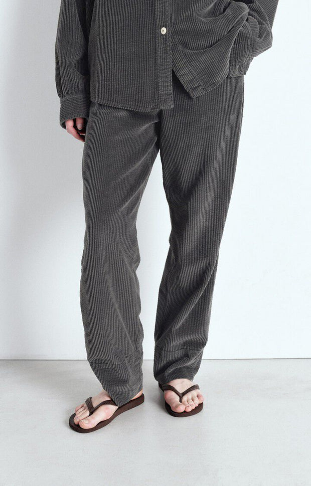 American Vintage PADOW Pants in Vintage Carbon