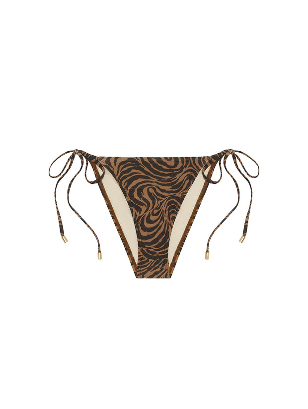 Peony Swimwear Essential String Pant in Pippis Iridescent Sea Fremantle