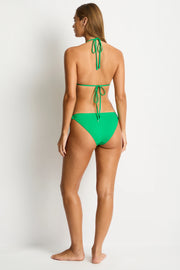 SEA LEVEL Essentials Edit Tri Bikini Top - Kelly Green