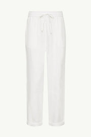 SEA LEVEL Tidal Linen Beachcomber Pant in White