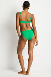 SEA LEVEL Essentials Edit Twist Bandeau Top - Kelly Green