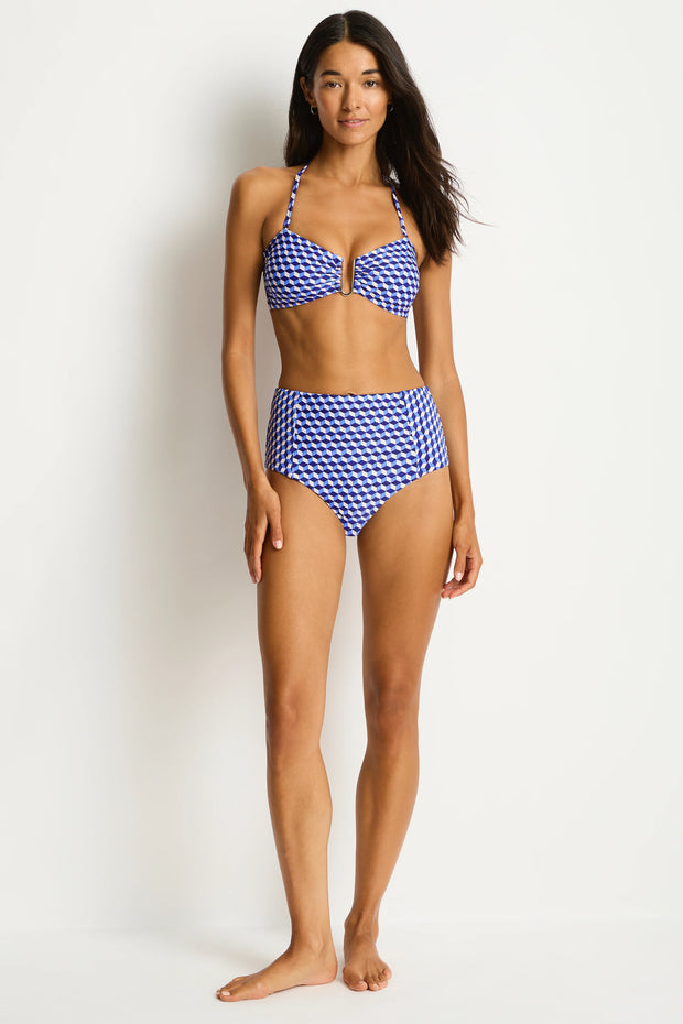 Sea Level Solara U bar Bandeau - Blue