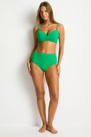 SEA LEVEL Essentials Edit High Waist Pant - Kelly Green