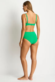 SEA LEVEL Essentials Edit High Waist Pant - Kelly Green