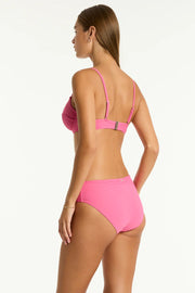 Sea Level Spinnaker Balconette Bra in Candy