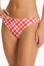 SEA LEVEL Somerset Regular Cheeky Pant in Pink Iridescent Sea Fremantle Perth