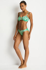 Sea Level Palmera U bar Bandeau - Green