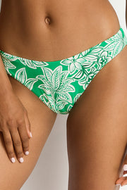 Sea Level Palmera Sporty Mid Bikini Pant - Green