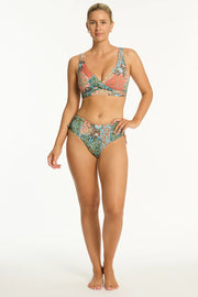 SEA LEVEL Java Mid Drawstring Pant - Coral
