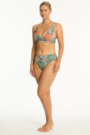 SEA LEVEL Java Mid Drawstring Pant - Coral