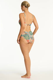 SEA LEVEL Java Mid Drawstring Pant - Coral