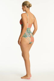 SEA LEVEL Java Cross Front Multifit One Piece