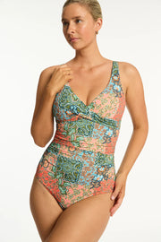 SEA LEVEL Java Cross Front Multifit One Piece