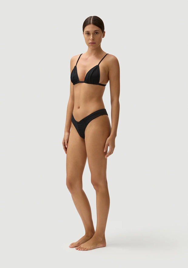 FELLA  Chad Bikini Bottom in Noir