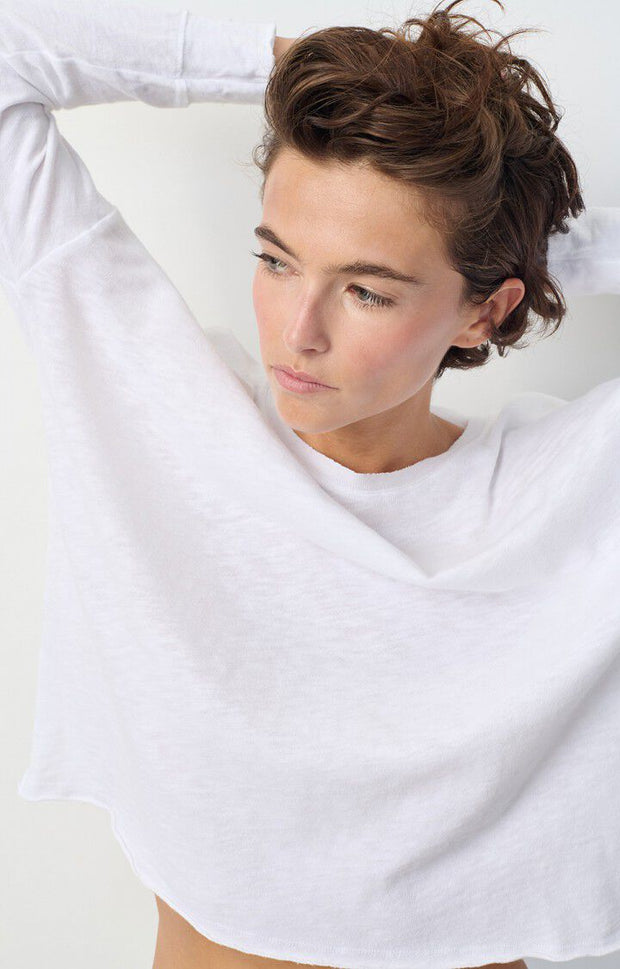American Vintage Sonoma 36E  Round Neck tee in White