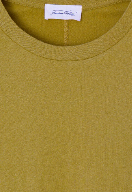 American Vintage Gamipy 21 T Shirt in Golden