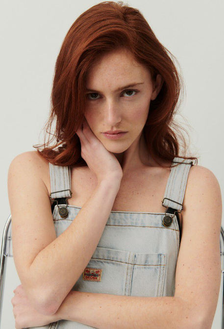 American Vintage JOYBIRD Dungarees - Winter Bleached