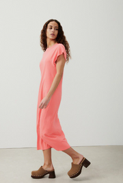 American Vintage Vupaville Dress in Coral