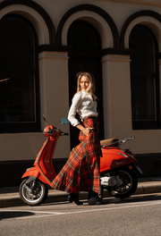 The Laurent Tartan Skirt