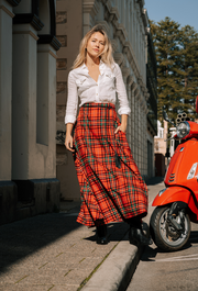 The Laurent Tartan Skirt