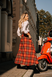 The Laurent Tartan Skirt