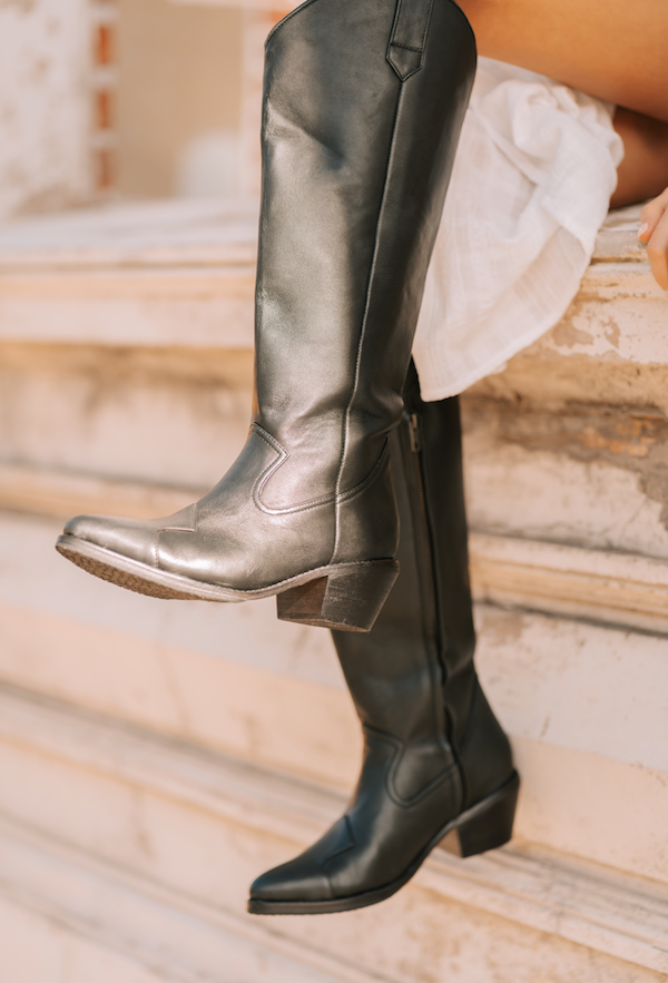 Montana Leather boots in Black