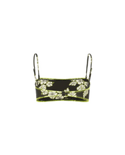 ITS NOW COOL Bandeau Bikini Top in Hibiscus