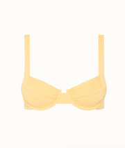 FELLA Swim Casanova Bikini Top In Butter