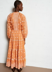 MAISON HOTEL Sole Mio Caroline Dress in Pumpkin