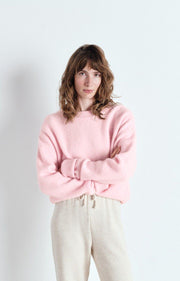 American Vintage VITOW Jumper in Sugared Almond