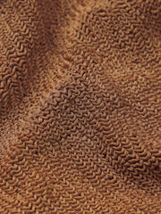 HUNZA G Coverage Square Neck Swimsuit in Metallic Cocoa